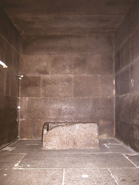 Khufu's burial chamber