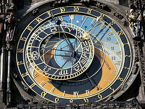 The astronomical clock in Prague