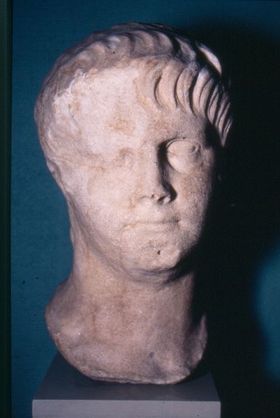 Bust of Emperor Nero, held in the National Gallery, Oslo