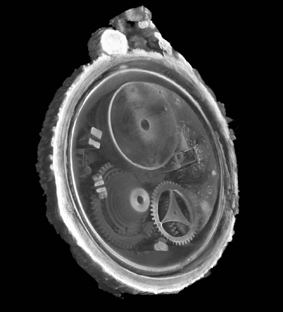 2D slice through watch mechanism