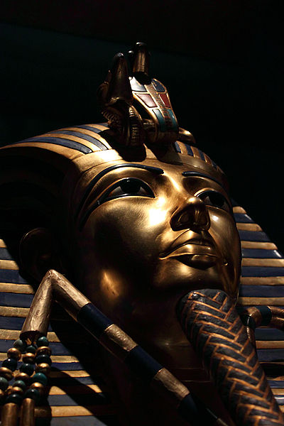 Tutankhamun's inner mummy case replica c. HoremWeb